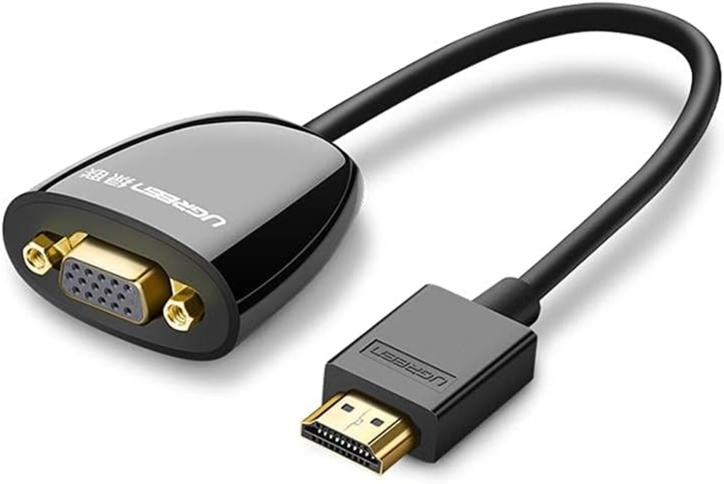 UGREEN ADAPTATEUR HDMI TO VGA WITHOUT AUDIO MM105