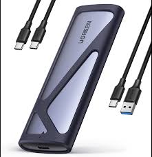 UGREEN BOITIER DISQUE DUR EXTERNE NVME/M2 SATA SSD
