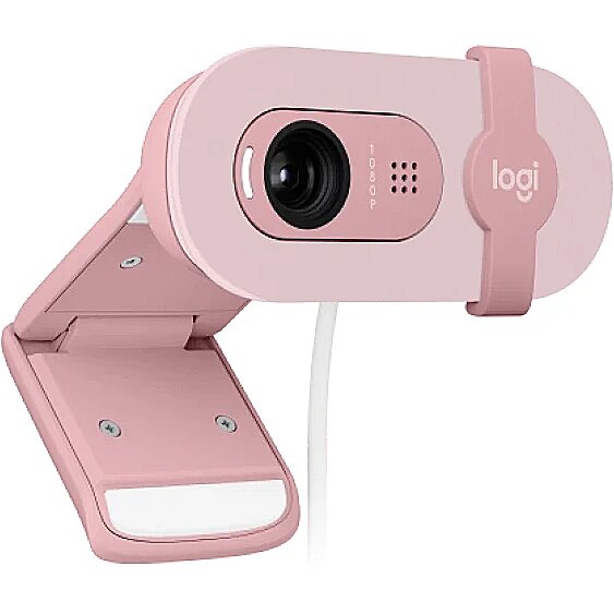 Logitech Brio 100 webcam 2 MP 1920 x 1080 pixels USB Rose