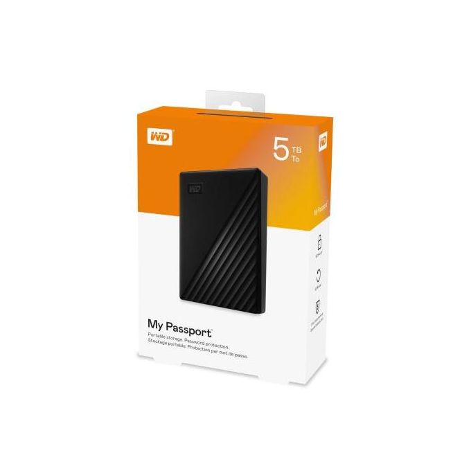 DISQUE DUR WD 5TB MY PASSPORT