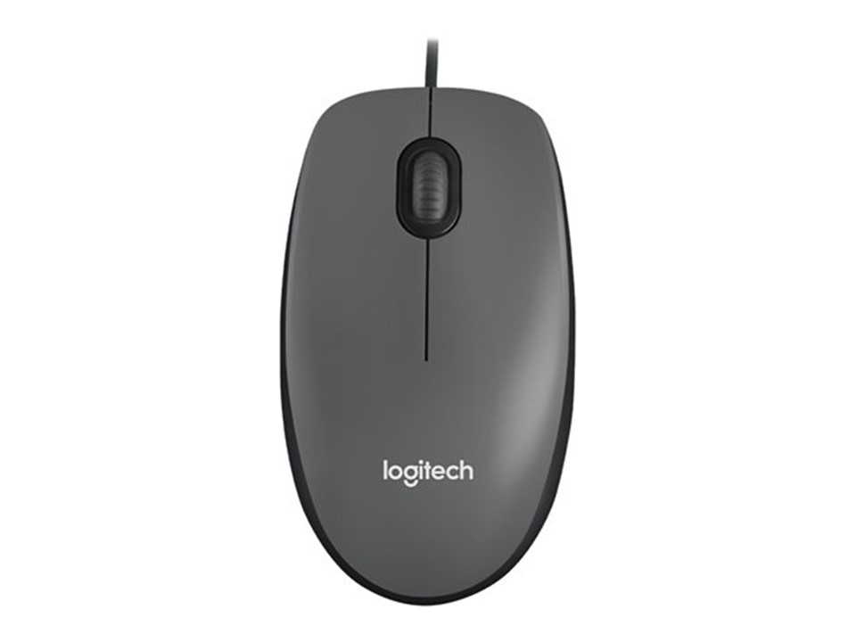 Logitech® M110 Silent - MID GRAY - USB - N/A - EMEA28i-935 - AKOYA HANGTAB BOX M110S