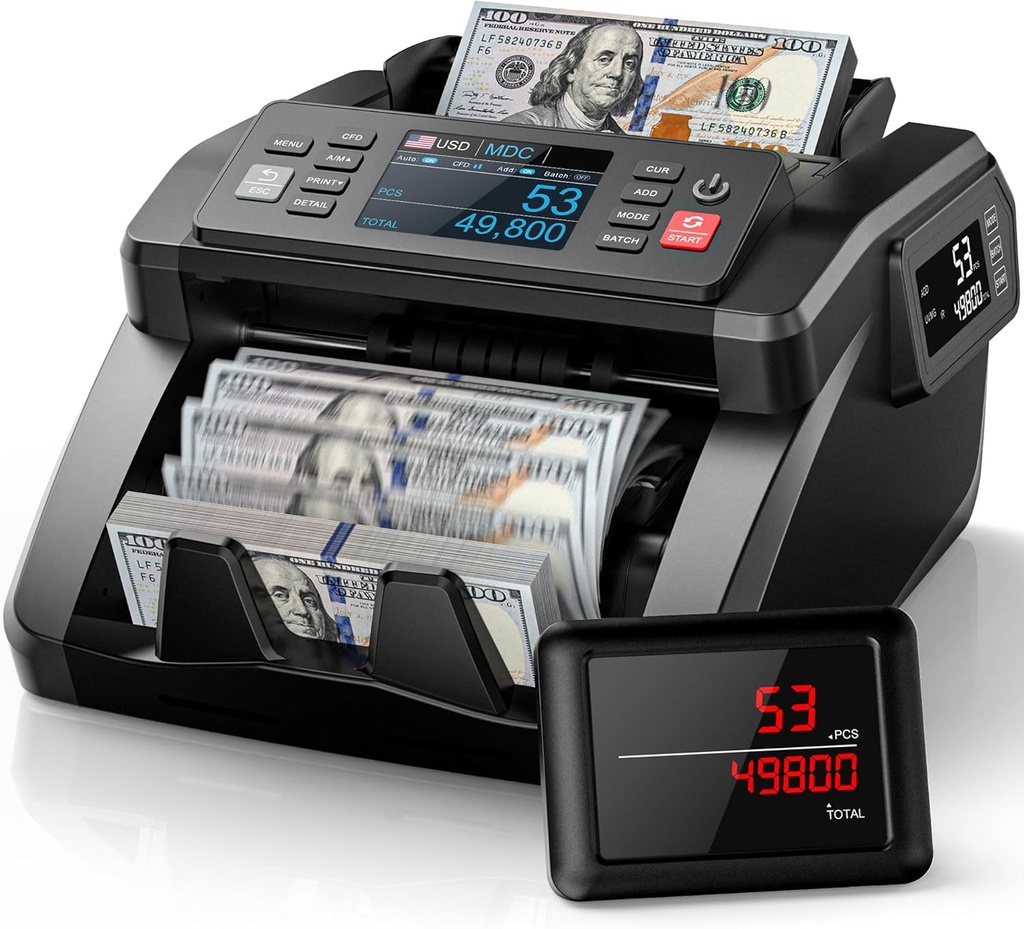 COMPTEUSE DE BILLETS PROFESSIONNELLE FASTECH FT-7500