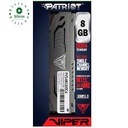 Patriot Viper Steel  DDR4 3200 8G CL16 / U-DIMM - PC BUREAU